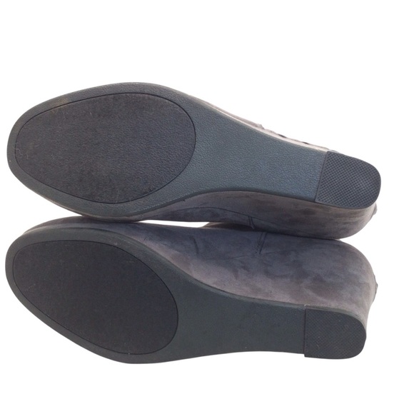 Sugar Juliette Womens Gray Faux Suede Ankle Boots Booties Size 8M - Picture 8 of 9